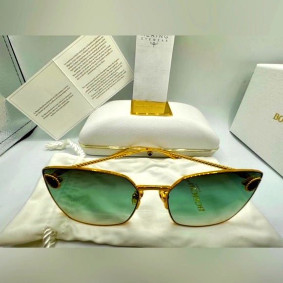 🏆Boucheron BC0139S 002 62-Gold‼️Size 62-18-135.Limited edition ‼️ - Picture 13 of 15